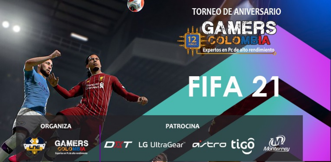 Torneo FIFA 21 Individual 12 Aniversario - Gamers Colombia