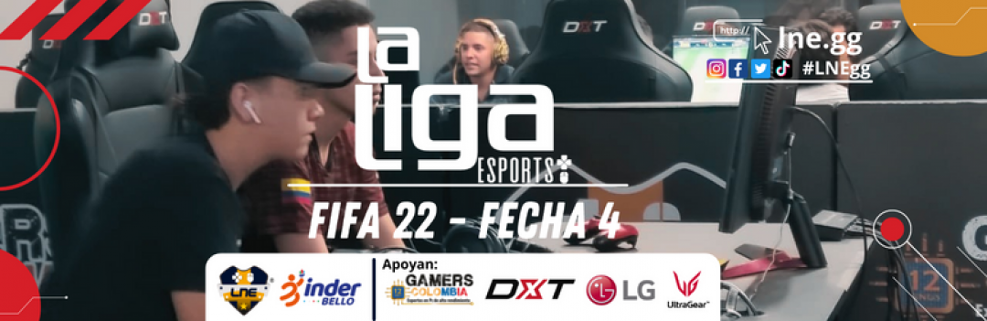 La Liga Esports FIFA 22 fecha 4