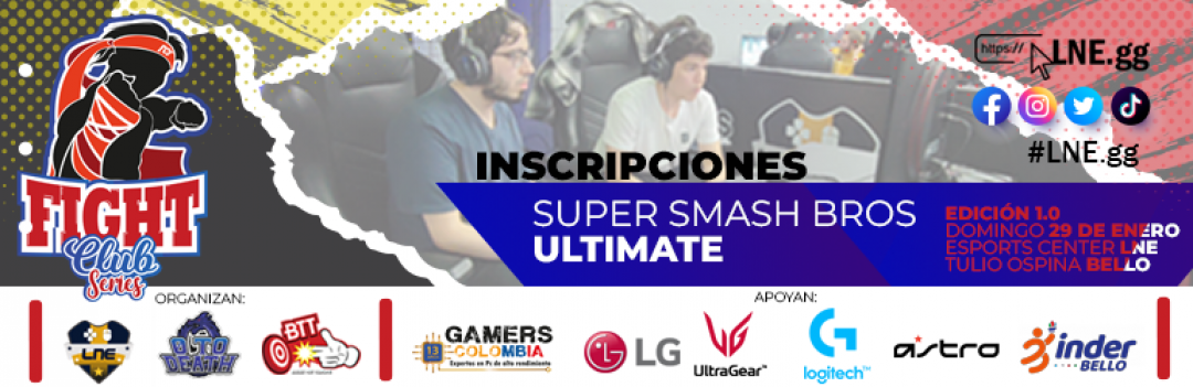 FIGHT CLUB SERIES EDICIÓN 1.0 - SUPER SMASH BROS ULTIMATE