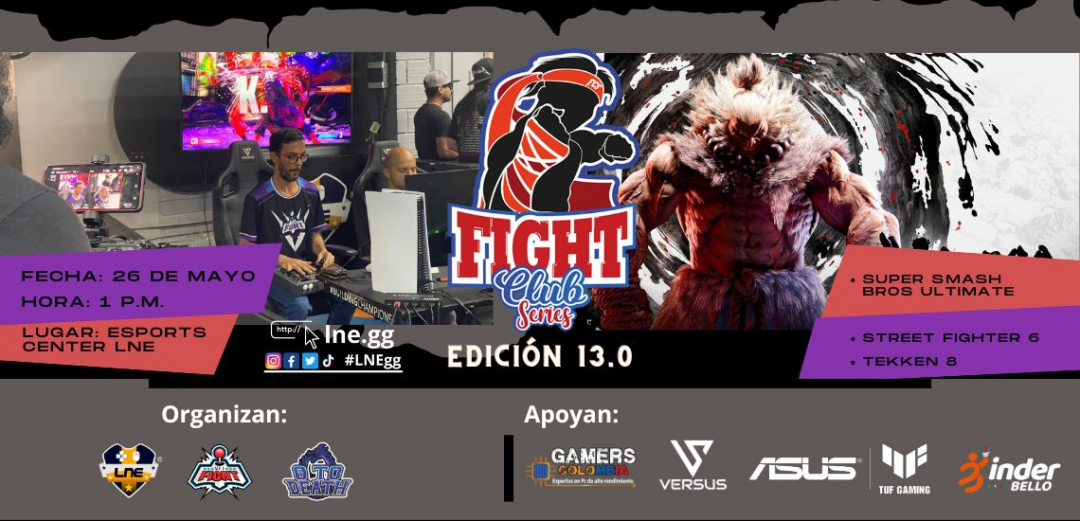 FIGHT CLUB SERIES EDICIÓN 13.0 - SUPER SMASH BROS ULTIMATE